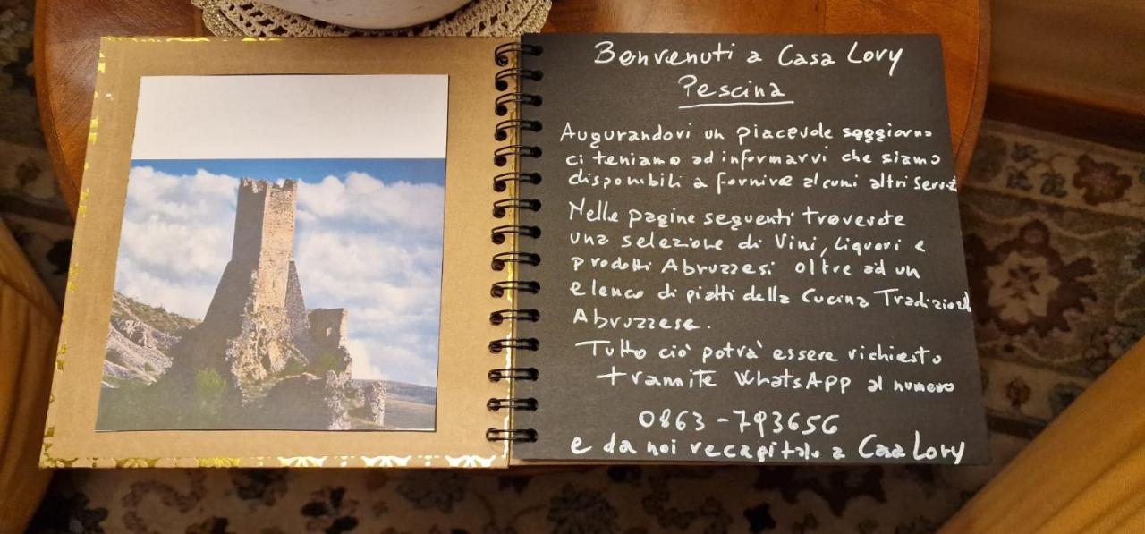 Casa Lory Apartment Pescina Екстериор снимка
